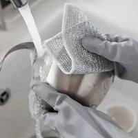 5pcs Non-Scratch Wire Dishcloth, Multipurpose Wire Dishwashing Rags for Wet