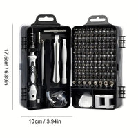 115-in-1 Precision Screwdriver Set, 115-in-1 Magnetic Repair Tool Kit