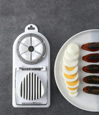 1pc Household Multifunctional Egg Cutter, Egg Slicer for Hard Boiled Eggs, 2