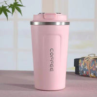 Stainless Steel Coffee Cup Hot Cold Warm Water Beverage Thermo Insulated