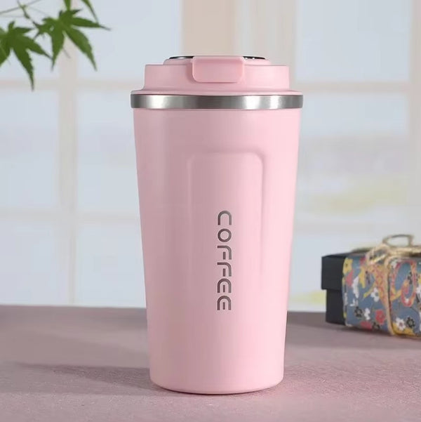 Stainless Steel Coffee Cup Hot Cold Warm Water Beverage Thermo Insulated