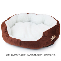 Paw Pet Bed - Cozy Comfort for Your Furry Friend (45x35CM)