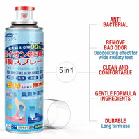 260ml Shoe Deodorant Spray Shoes Socks and Shoes Deodorant Spray Sneakers