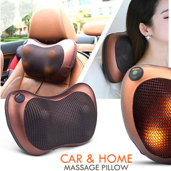 All-inclusive Electric Car & Home Massage Pillow - Ultimate Comfort Solution