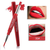 Miss Rose 2 in 1 Lipstick and Lip Liner Pink Nude & Red High Pigment Collection