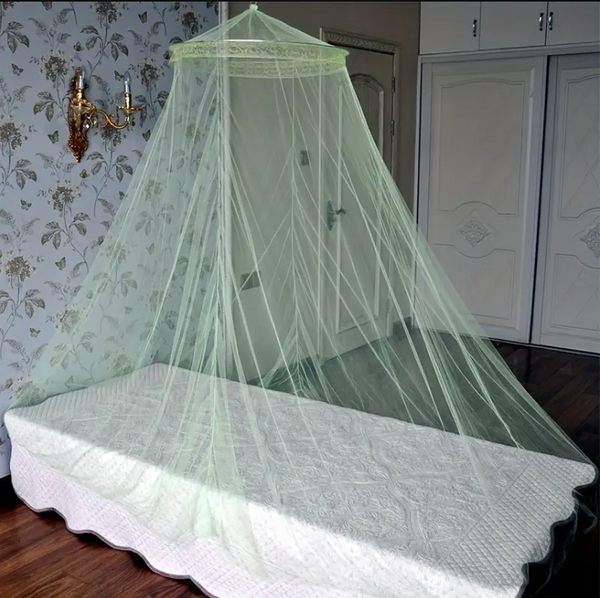 Mosquito Net Bed Canopy Decorative Insect Shield for Adults, No-Opening