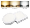18w/12w LED Panel Light Surface (Round/Square) Ceiling Panel Light Day/yellow