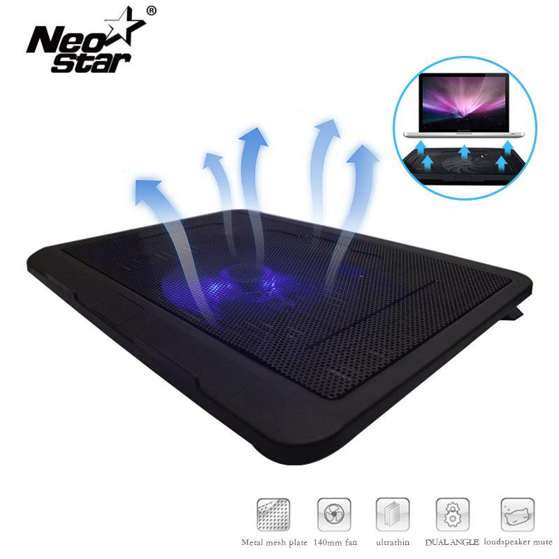 V19 Cooling Pad Portable Slim USB Powered External for Laptops