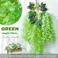 110cm Artificial Flower 1pcs- 5pcs Simulation Wisteria Vine Hanging Plant