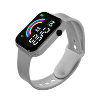 Women Rainbow LED Digital Watch Watch for Ladies