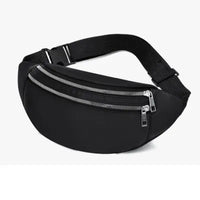 Fashion Waist Bag Women's Simple Shoulder Bag Lightweight Oxford Cloth Men's
