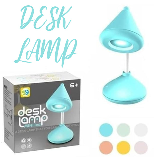 Mini Table Lamp Dormitory Girl Heart Flower Button Triangle Square Series