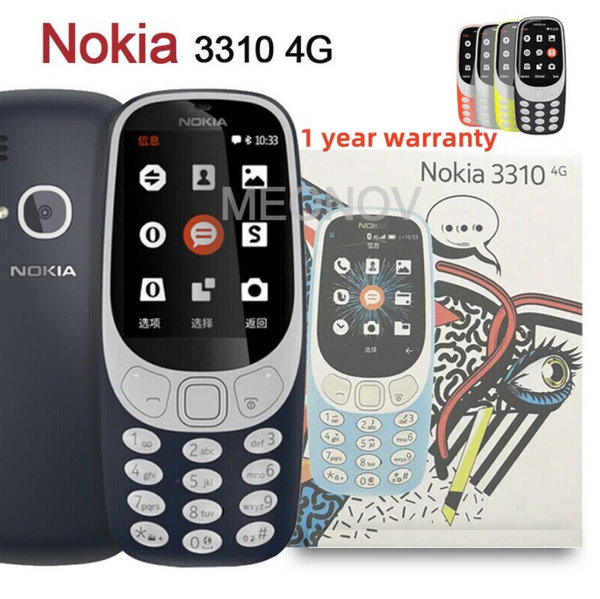 Nokia 3310 4G | 2.4" Bluetooth Phone with Camera & Radio