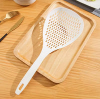 1pcs Household Kitchen Tool Food Straining Spoon Skimmer Anti-scald Plastic