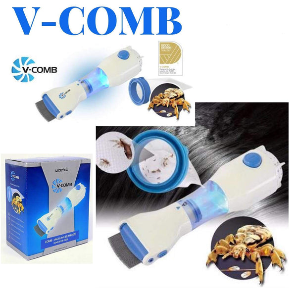 V-comb Packets Filters Head Lice Treatment Hair Dandruff Remover