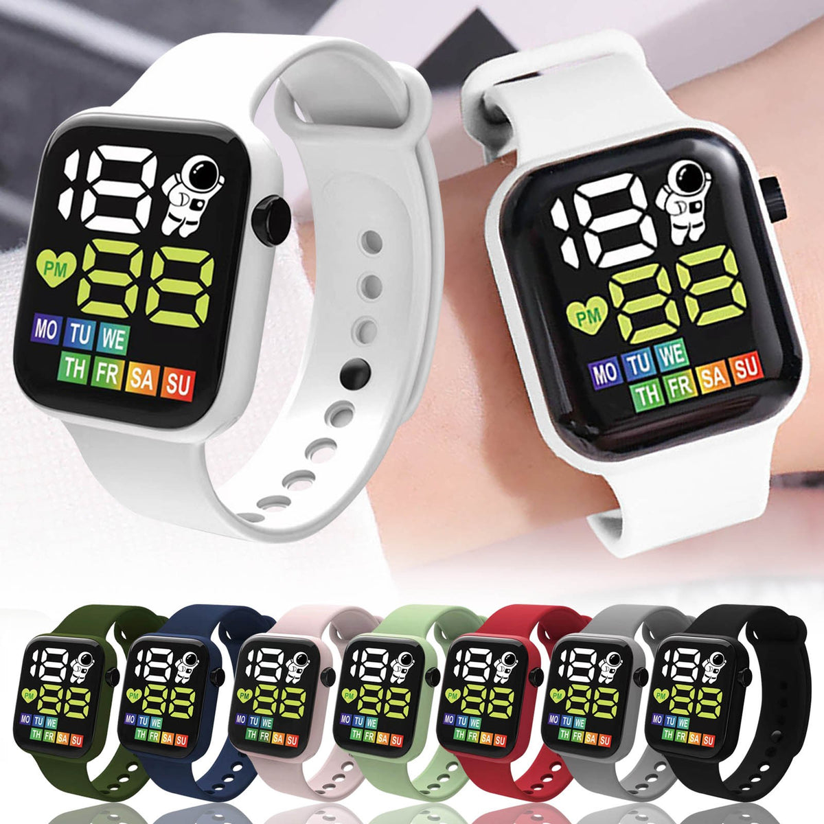Led Astronaut Watch for Men and Women Smaaart Watch Design