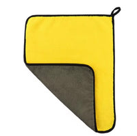 1pc Extra-Large Double-Sided Car Towel - Ultra-Thickened Absorbent