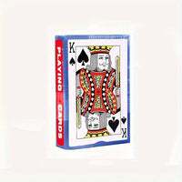 Premium Poker Size Playing Cards with 21 Points, Euchre and Canasta Standard