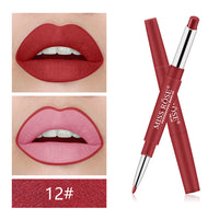 Miss Rose 2 in 1 Lipstick and Lip Liner Pink Nude & Red High Pigment Collection