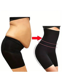 High Waist Tummy Control Shorts | Seamless Non-Slip Safety Bottom, High