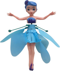 Flying Fairy Dolls for Girls Flying Doll Hand Control Helicopter Doll Dolls