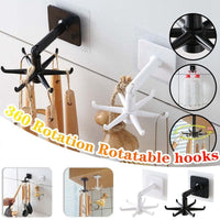 Universal 360 Degrees Rotating Hook Kitchen Accessories Storage Organizer
