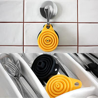 Heat Resistant Folding Silicone Funnel Foldable Funnel Silicone Collapsible