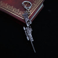 Gunmetal Simulation Weapon Keychain - Awp