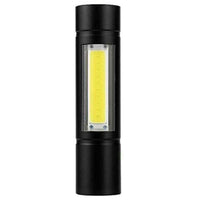 Mini LED Rechargeable Flashlight Light Camping COB Light Flashlight