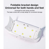 6w Mini Nail Dryer Machine Portable 6 LED UV Manicure Lamp Home Use Nail