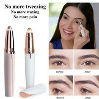Flawless Beauty Eyebrows Remover Trimmer Razor Shaver Electric Facial Hair