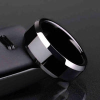 Titanium Black Ring for Men..