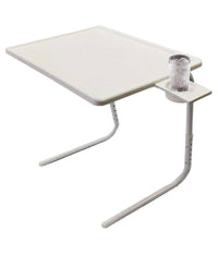 Table Mate 4 with Cupholder - White