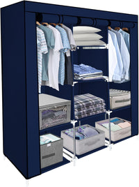Foldable Cabinet Wardrobe Almirah - Foldable Storage Wardrobe