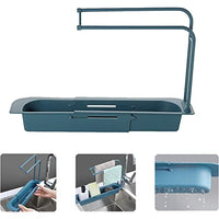 Kitchen Sink Holder Rubber Sponge Wash Cloth Storage Rack