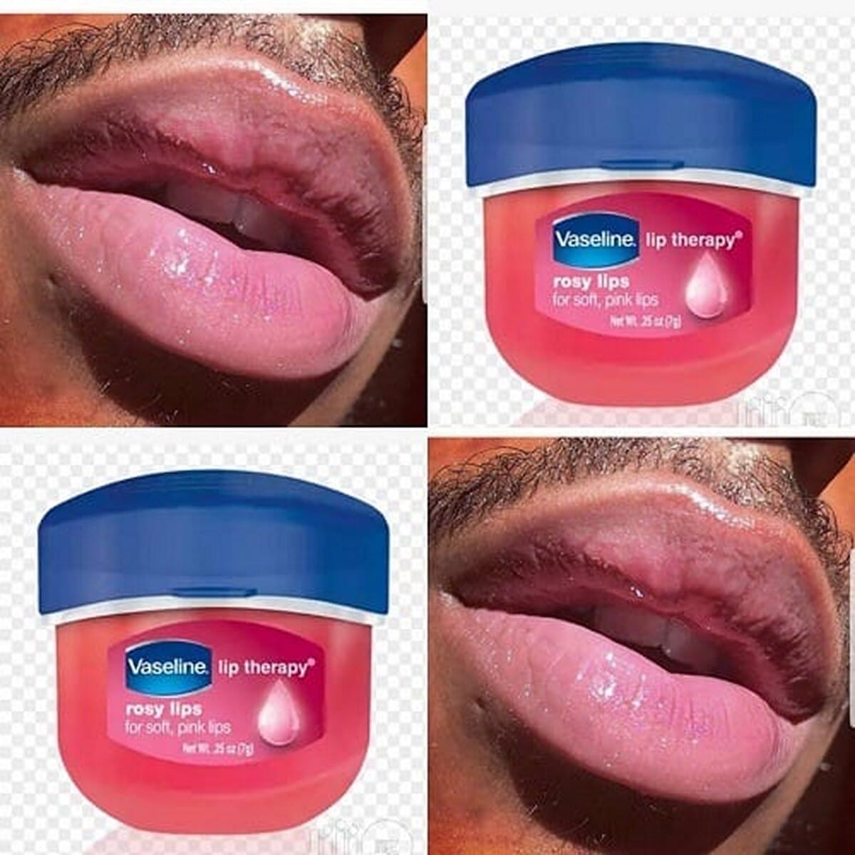 Vaseline Lip Therapy Rosy Lips Balm 0.25oz