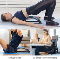 Magic Back Support Massager Stretcher Equipment Massage Tools Massager Magic