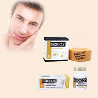 Biocos Beauty Cream and Emergency Whitening Serum for Men