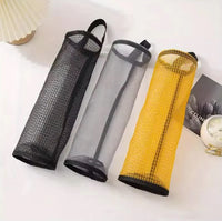 1pc Foldable Breathable Mesh Hanging Storage Dispenser - Convenient Plastic