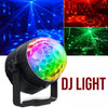 Led Sound Activated Party Lights Control Dj Lighting Disco Ball Strobe Club