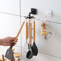 Universal 360 Degrees Rotating Hook Kitchen Accessories Storage Organizer