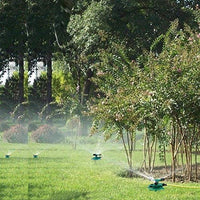 Lawn Sprinkler, Tsv Automatic 360 Rotating Adjustable Garden Water