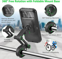 Universal 360° Waterproof Motorcycle Bike Phone Holder