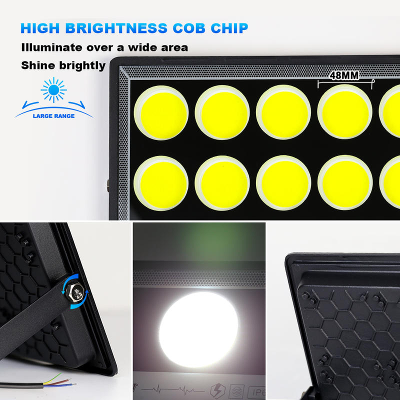 Led Floodlight 50w 100w 200w 400w 500w Ac165-265v Spotlight Ip66 Waterproof