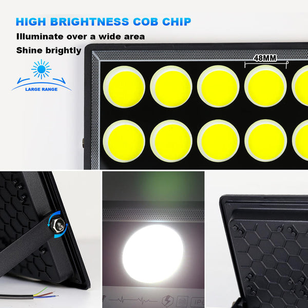 Led Floodlight 50w 100w 200w 400w 500w Ac165-265v Spotlight Ip66 Waterproof