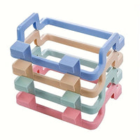 1pc Space-Saving Over-the-Cabinet Garbage Container - Reusable Plastic Bag