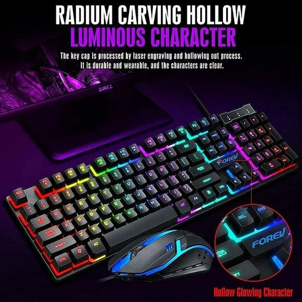 Jedel Gk110+ Combo Gaming Keyboard