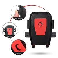 Bike Phone Holder Rotatable Handlebar Phone Clip Universal Bicycle Scooter
