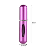 Perfume Spray Bottle, Mini Refillable Empty Perfume Atomizer Bottle for