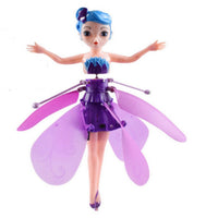 Flying Fairy Dolls for Girls Flying Doll Hand Control Helicopter Doll Dolls